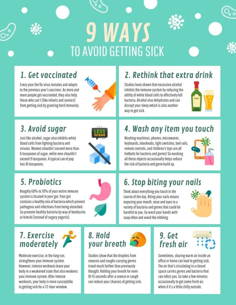 9 Ways to Avoid Getting Sick DHG April Wellness 01